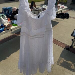 Torrid white dress 5x nwt